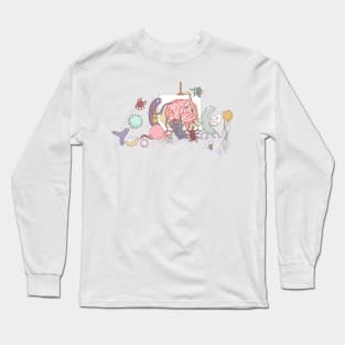 Gut brain connection Long Sleeve T-Shirt